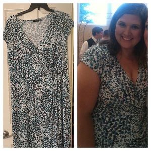 Apt 9 1X Women’s Faux Wrap Dress